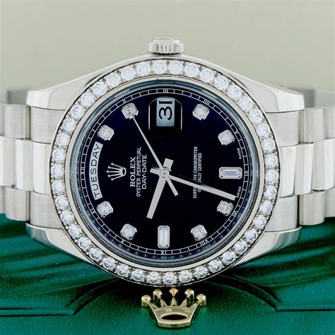 rolex president white gold 41mm.